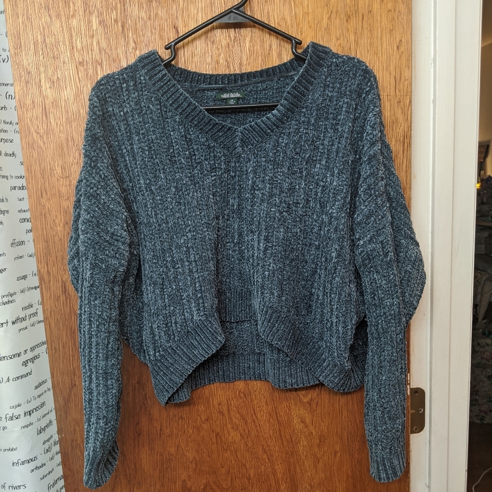 Teal Knit Sweater